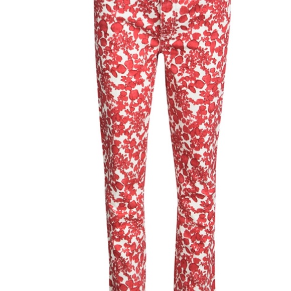 Tory Burch Laurel Cropped Straight Leg Pants - Picture 4 of 7